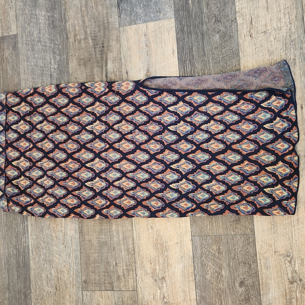 Peruvian Connection Patterned Knit Maxi Skirt - image 5